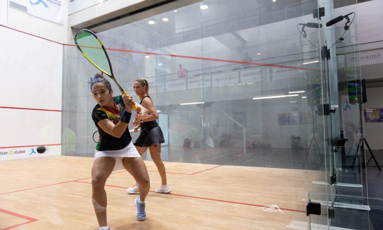 Nicolette Fernandes in action at the World Master’s Championships