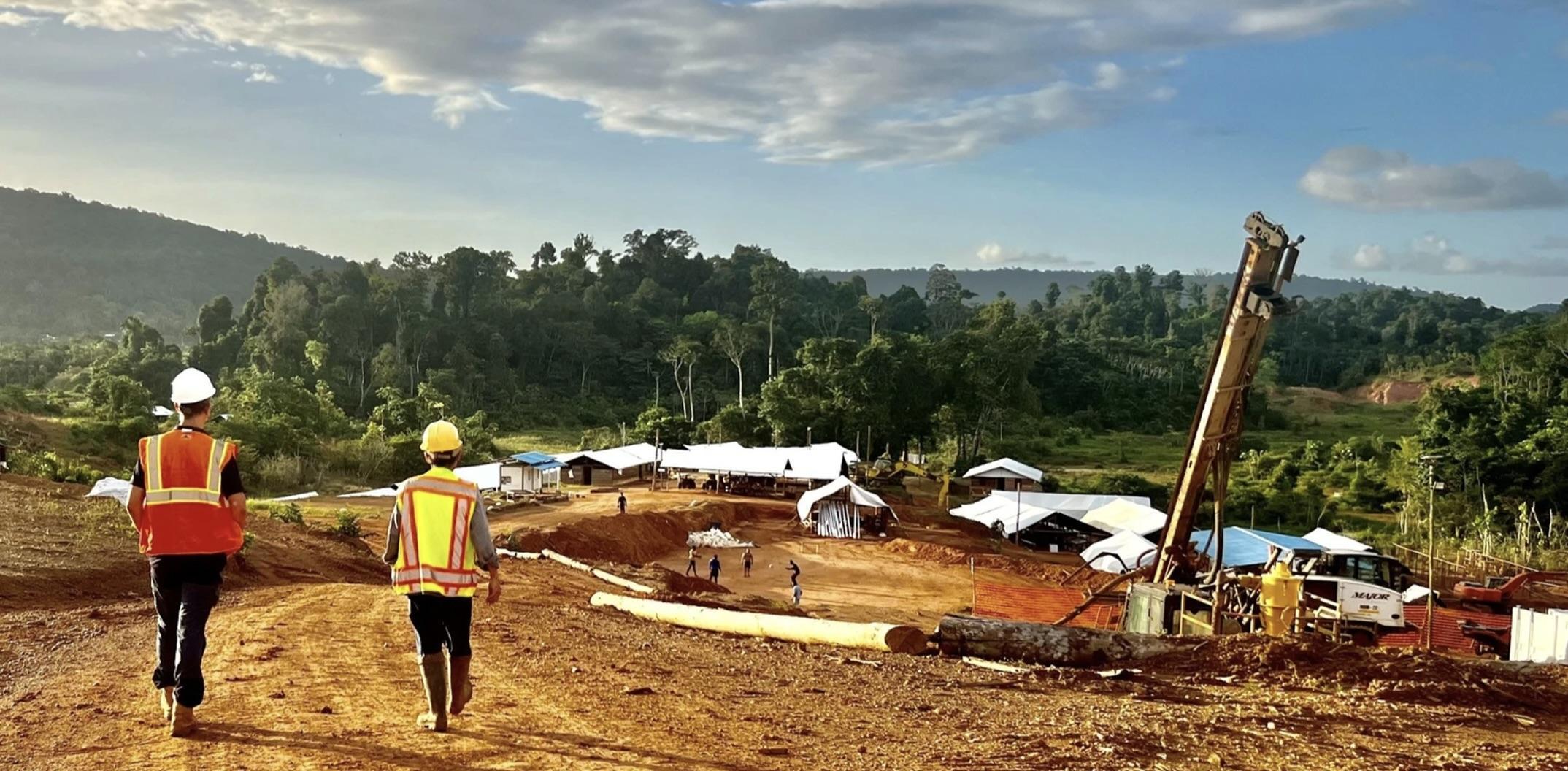 Gold mining in Guyana