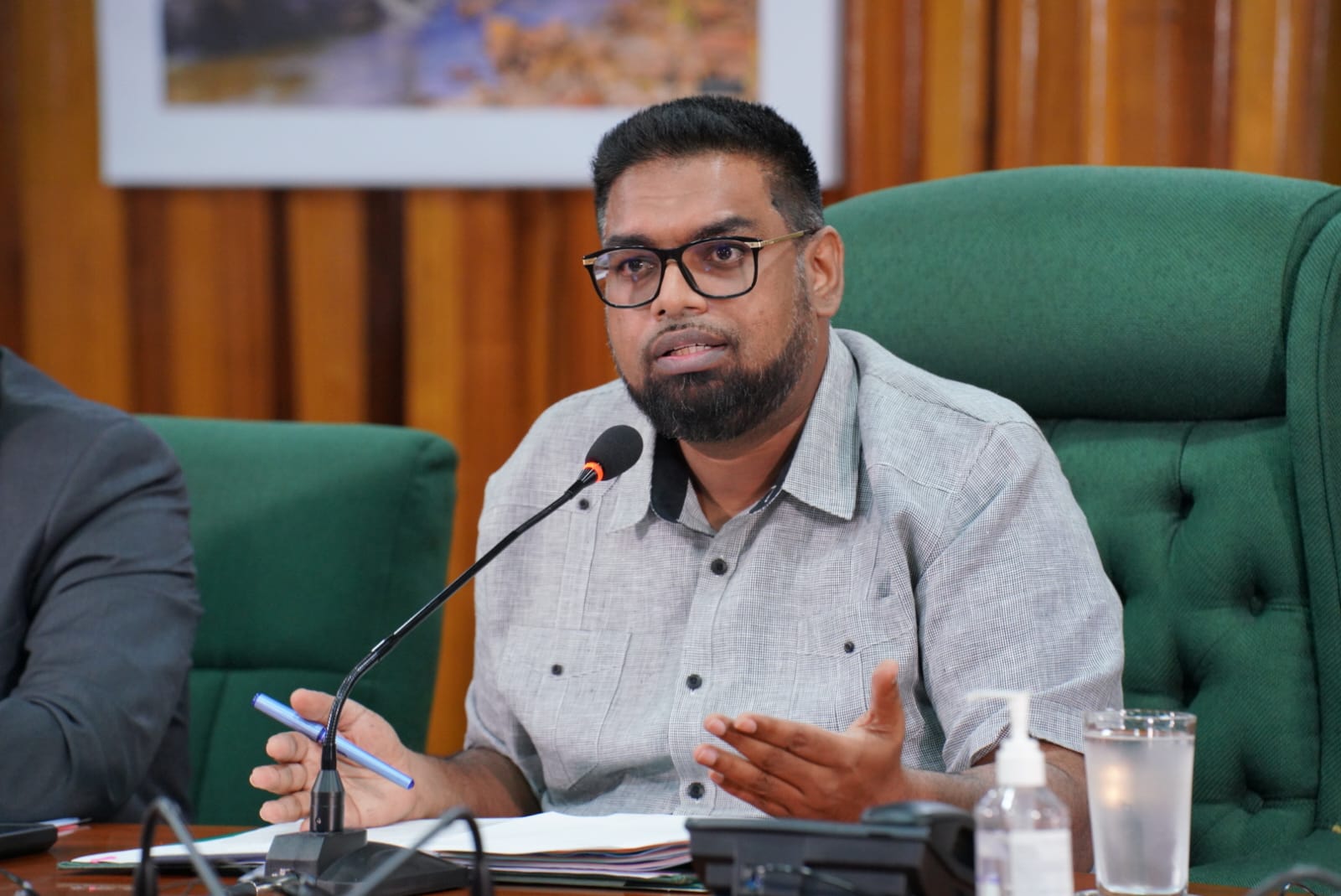 Head of State President Irfaan Ali