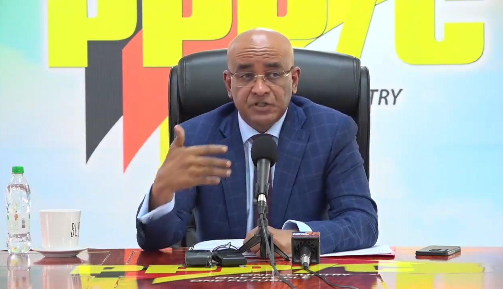 Vice President, Dr. Bharrat Jagdeo