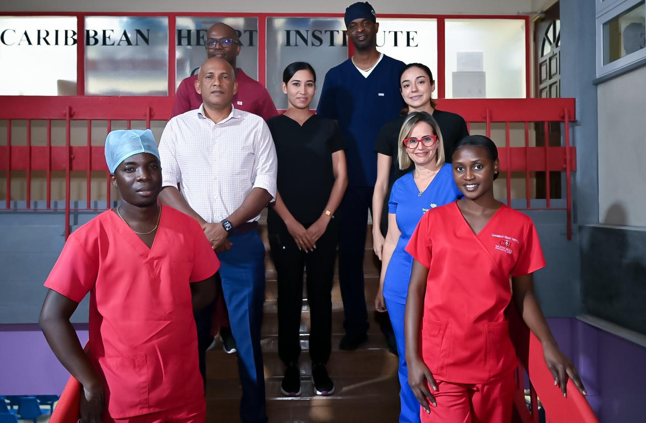 The CHI team that performed the Optical Coherence Tomography (OCT) procedure