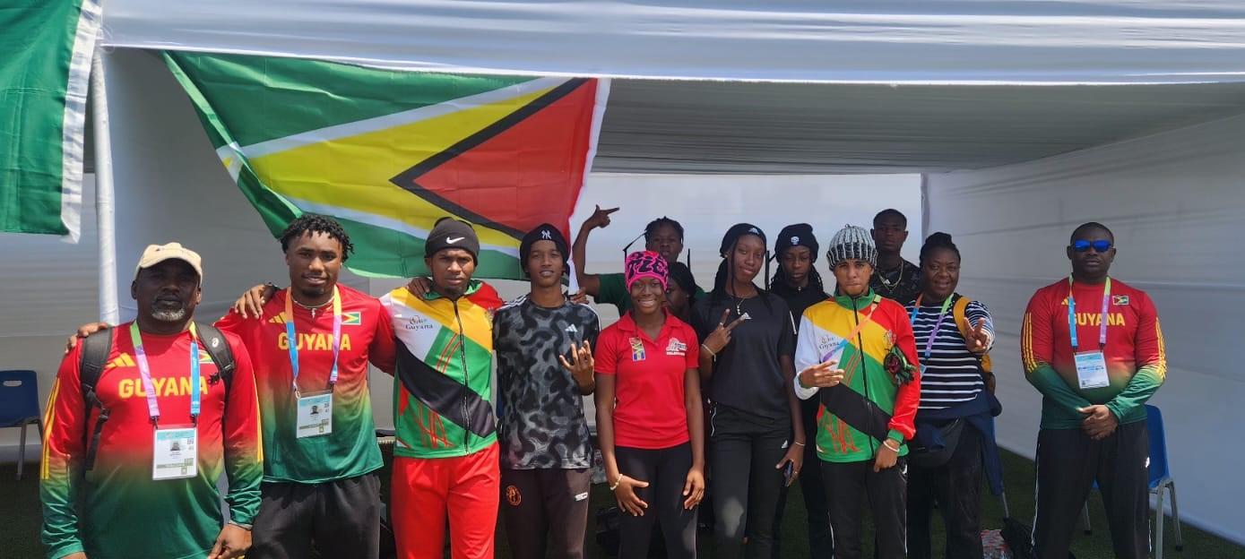 Team Guyana at the U20 World Championship