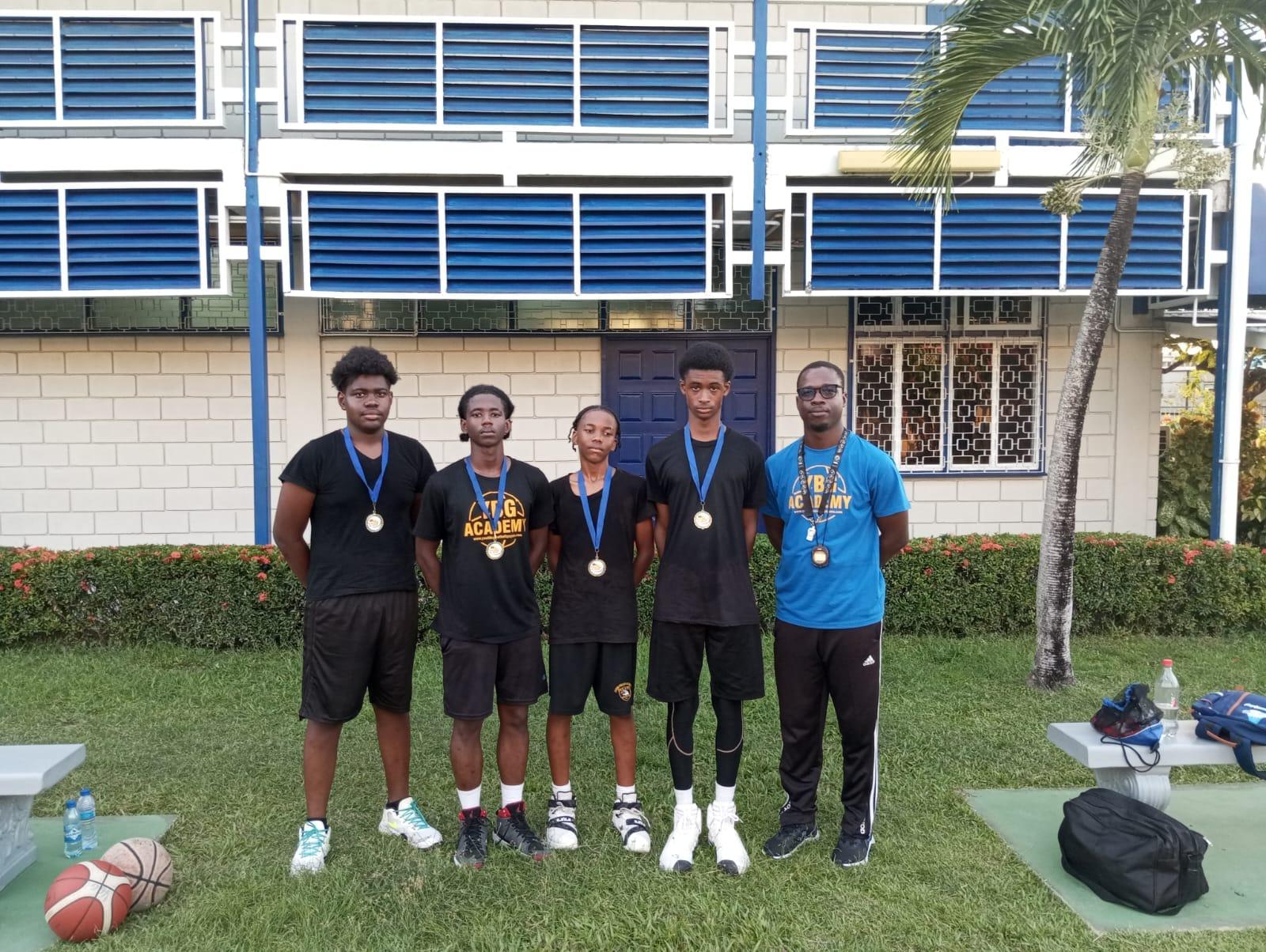 Advanced winner of the YBG 3x3 Basketball league