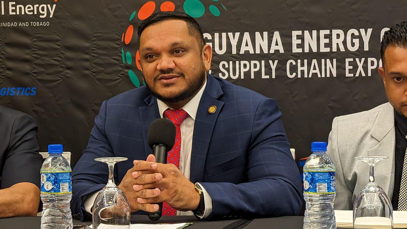Minister of Natural Resources, Vickram Bharrat