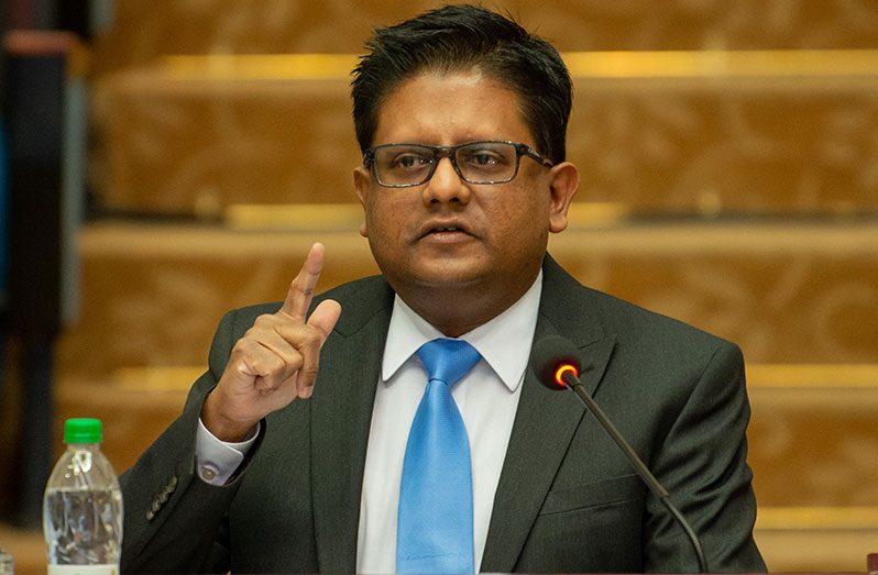 Senior Minister within the Office of the President, Dr. Ashni Singh