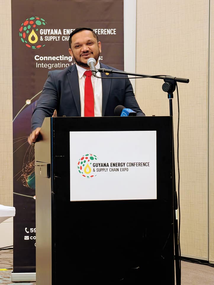 Minister of Natural Resources, Vickram Bharrat
