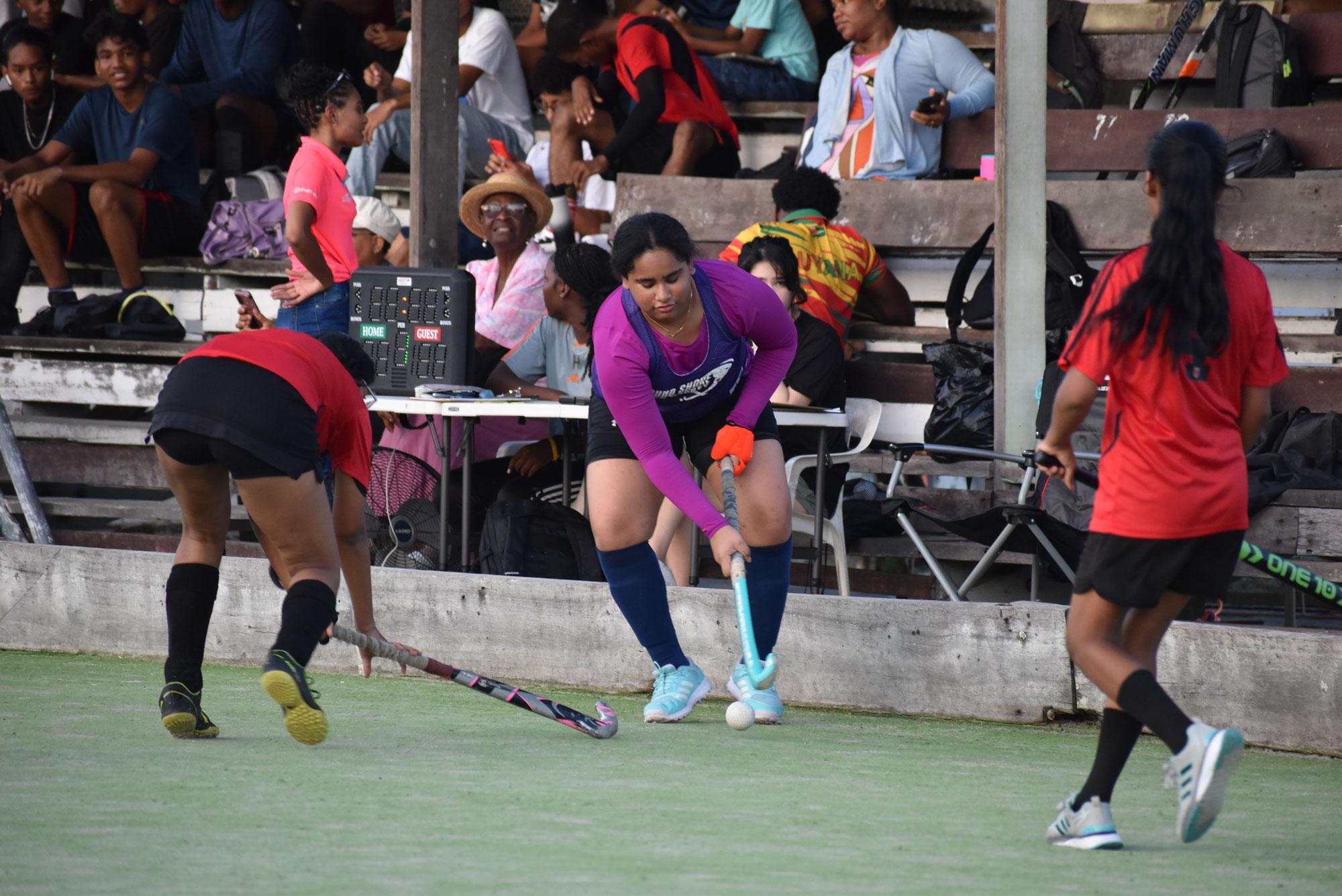 SHC Sensations defense held firm against YMCA OFHC Stars on day one, forcing a 5-0 victory