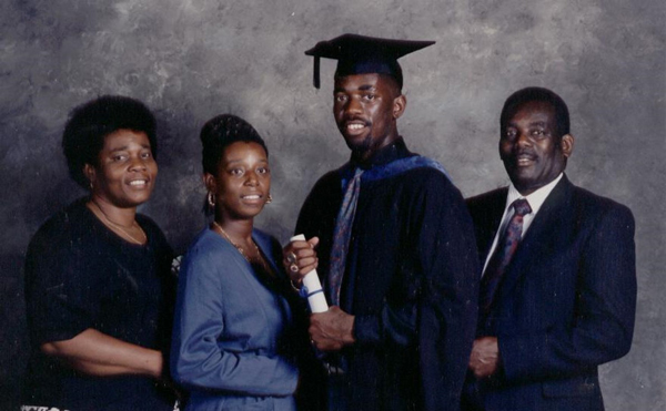 PatrickCoziergraduationwithfamilyinset600px | Schools Week