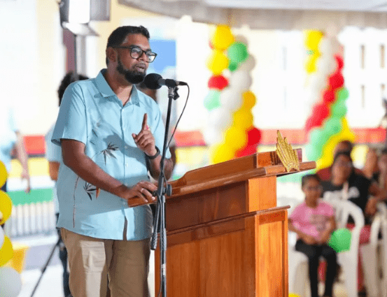 President Dr Mohamed Irfaan Ali