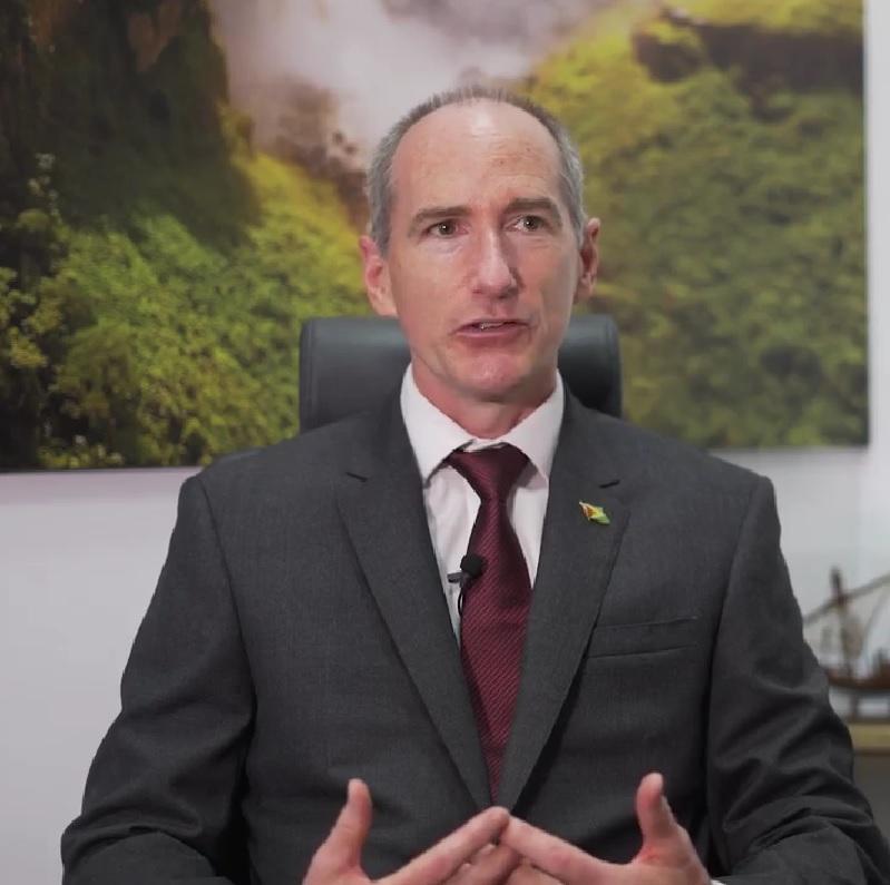 President ExxonMobil Guyana Limited, Alistair Routledge