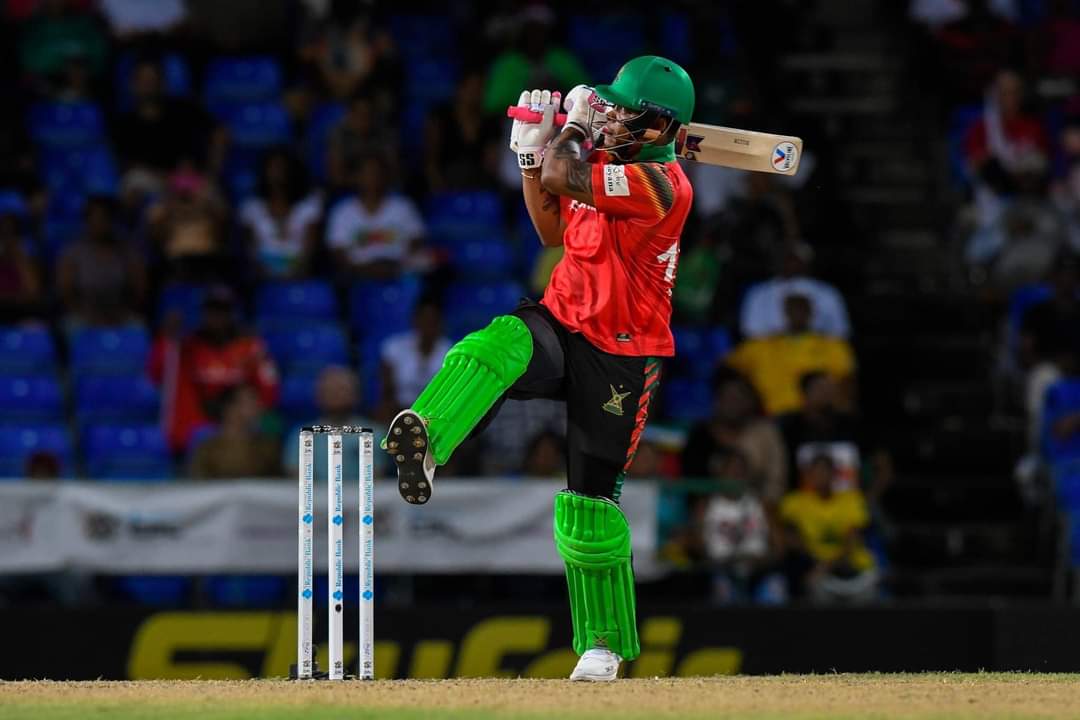 Shimron Hetmyer dealt exclusively in sixes last night. (CPLT20)