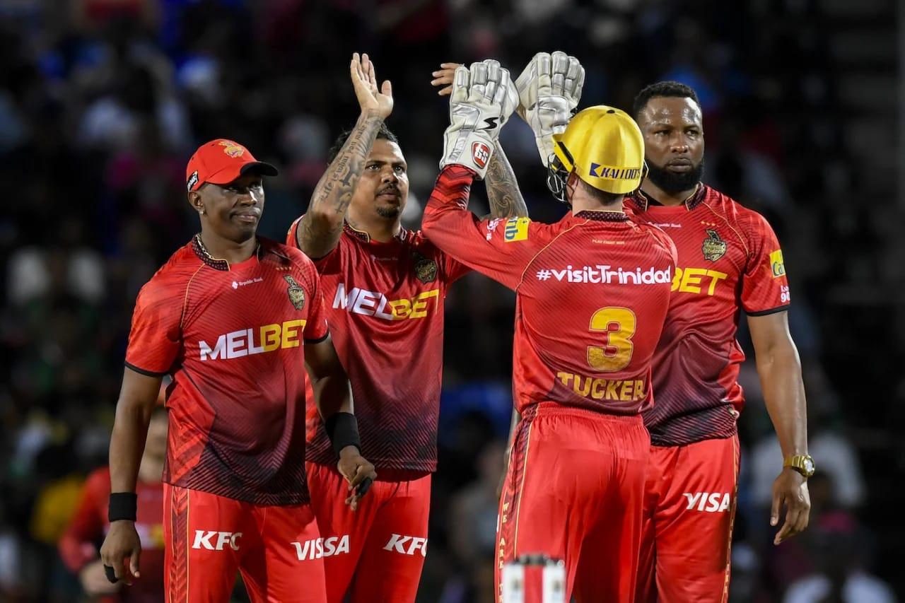 Spin Wizard Sunil Narine was magical last night for TKR. (CPL social media)