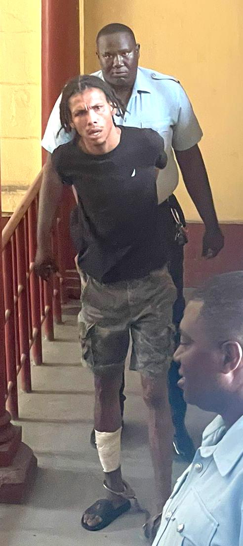Lloyd Gittens jailed 24 months for firearm charges and remanded for three other charges