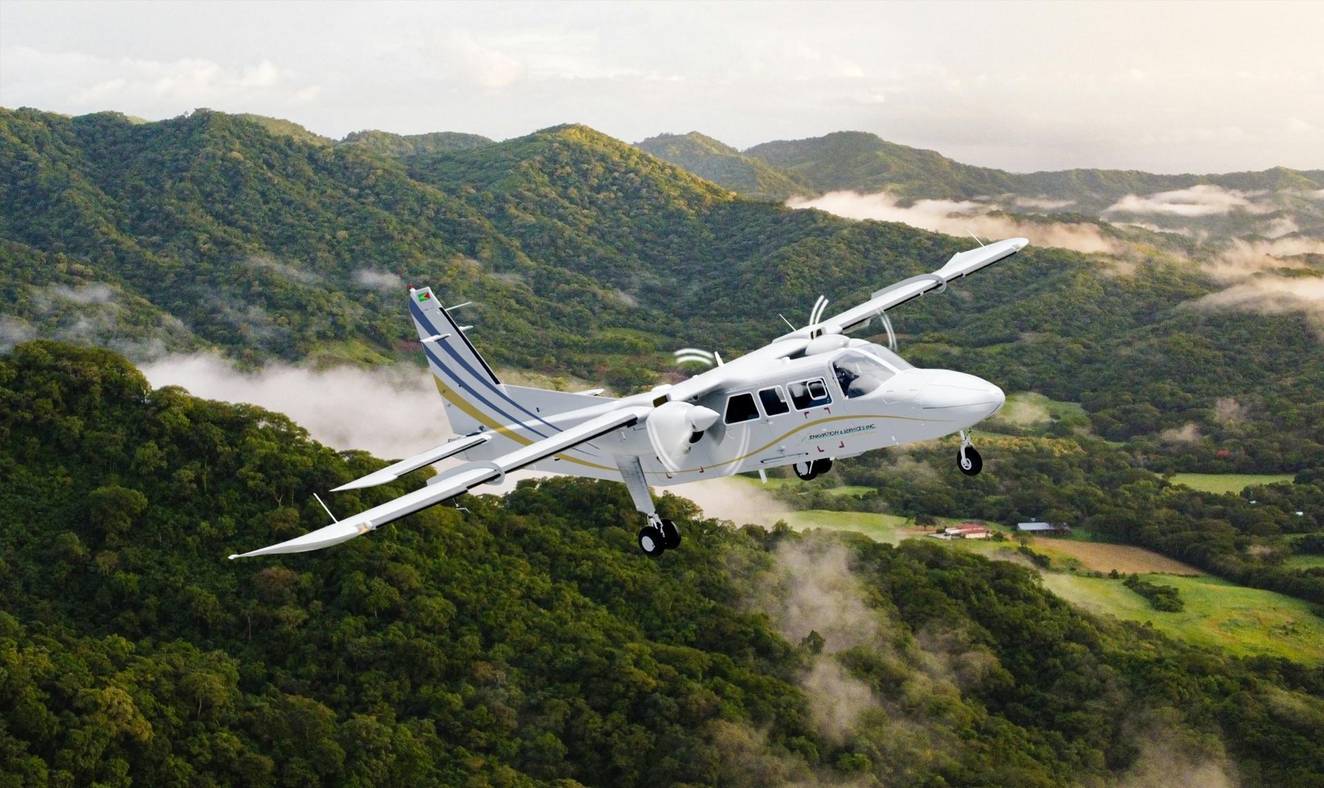 The new Britten-Norman turbine powered Islander
