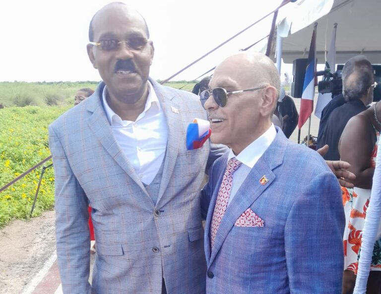 IN PICTURES: Opening of new airport in Barbuda