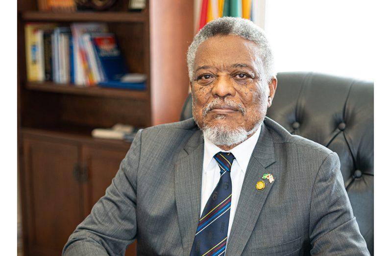 Former Prime Minister and Guyana’s Ambassador to the United States, Samuel Hinds
