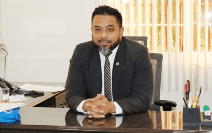 Suriname’s Minister of the Internal Affairs Bronto Somohardjo