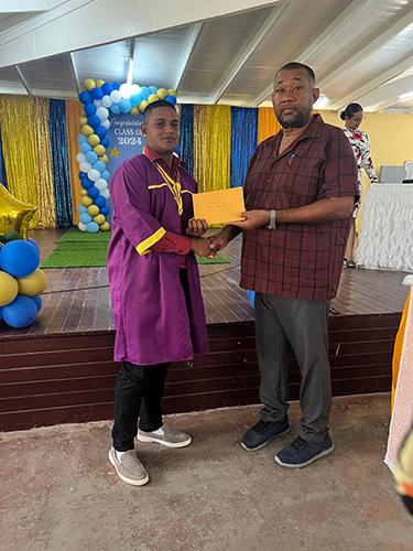 RHTYSC honours top LCSS Student with Claudette Foster Memorial Award