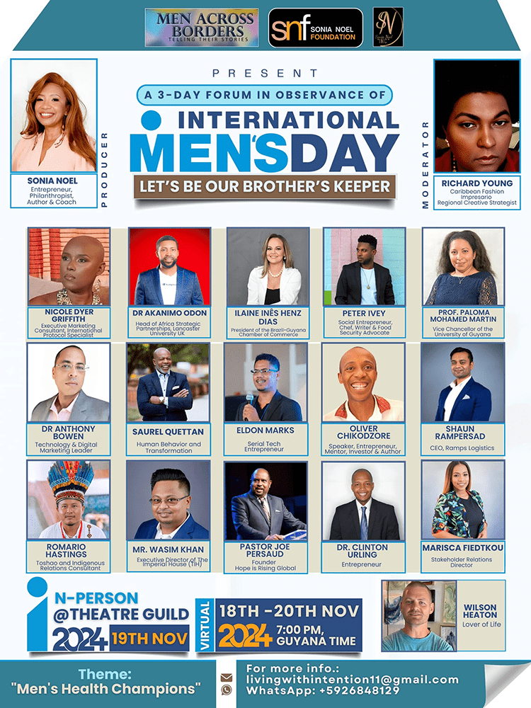 Talk series slated to commemorate Int’l Men’s Day