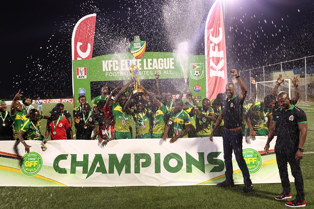 KFC Guyana distance self from delayed payment of GFF Elite League prizes