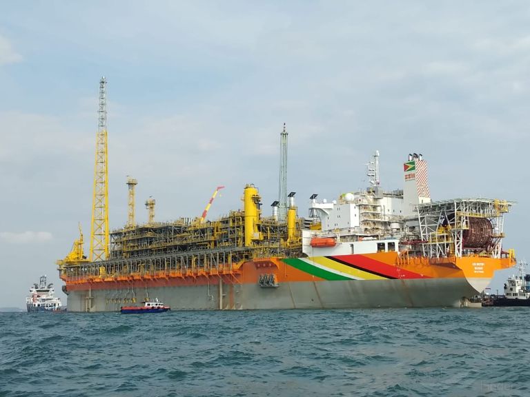 ExxonMobil conducting maintenance activities on Liza Destiny