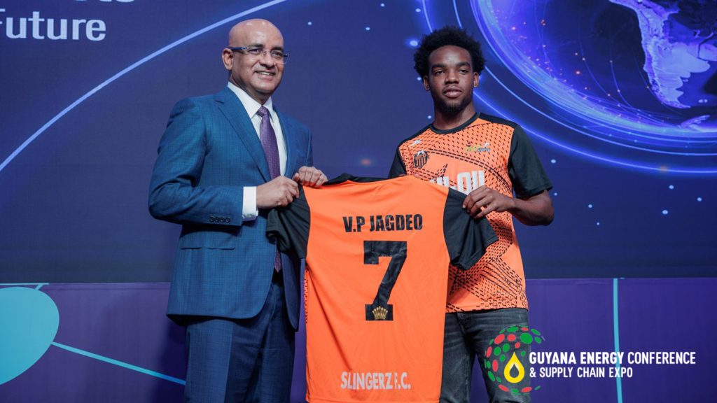  Slingerz FC shines at Guyana Energy Conference and Youth Forum