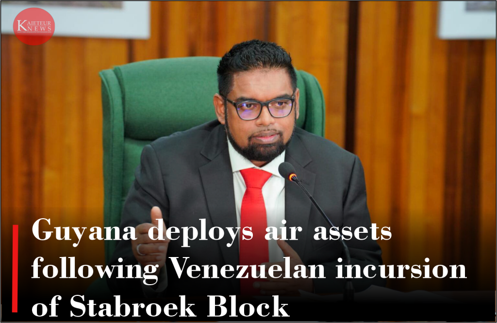 Venezuelan Coast Guards illegally enters Guyana's Stabroek Block, issues warning to FPSOS