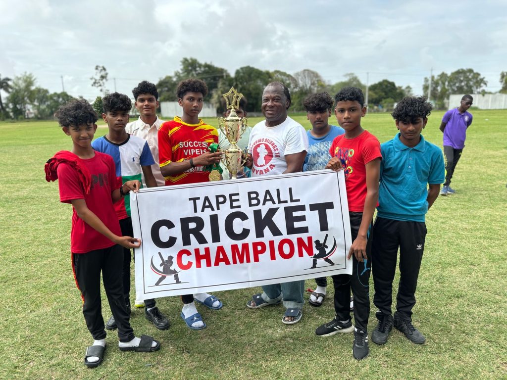 BV Sec’ takes Sports Ambassador and Players Tapeball trophy