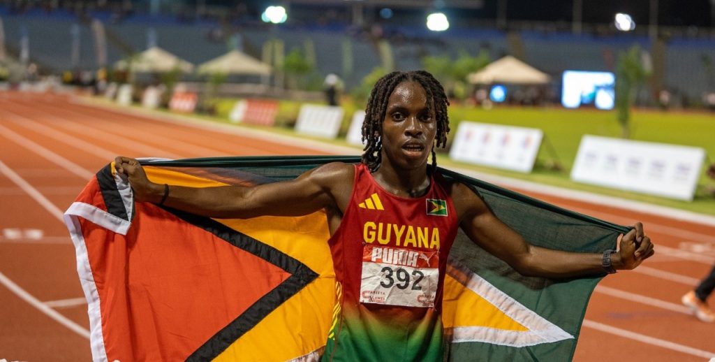 McNeil’s bronze the only medal for Guyana on day two in T&T