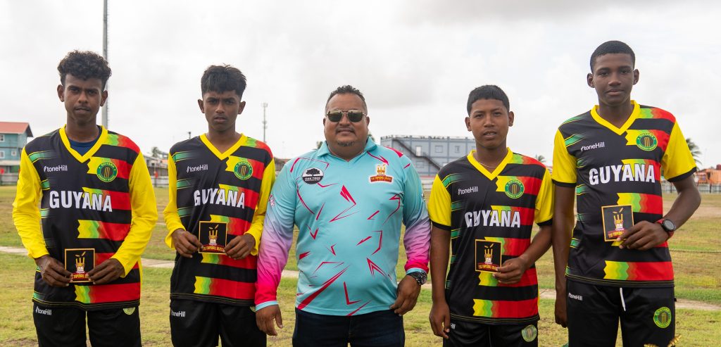 FL Sport provides financial boost to Guyana U-15 quartet