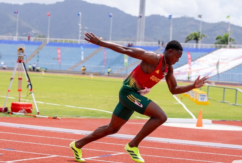 Springer’s ‘three-peat’ Gold highlights Guyana’s opening day at CARIFTA Games