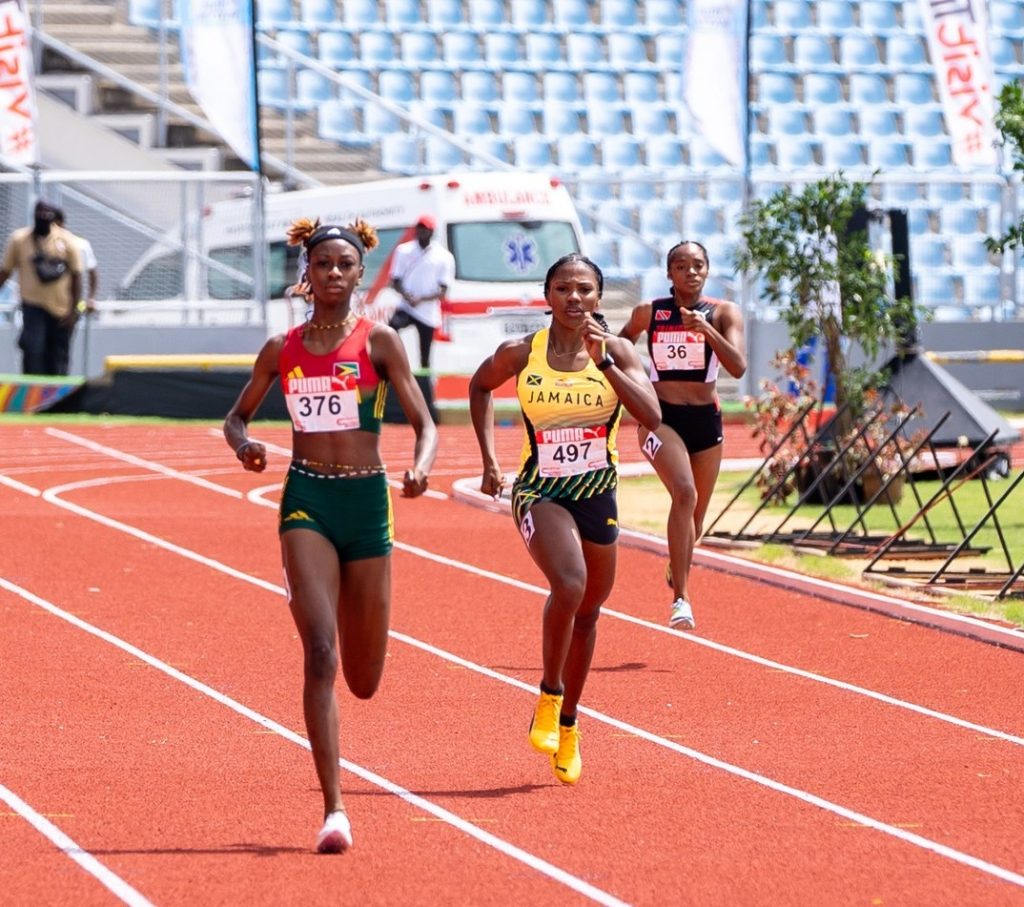 Springer’s ‘three-peat’ Gold highlights Guyana’s opening day at CARIFTA Games