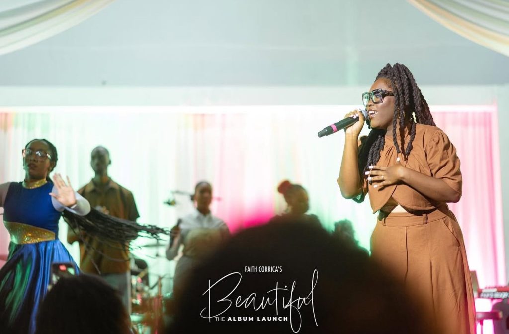 Faith Corrica's 'Beautiful' album launch draws packed crowd at Theatre Guild