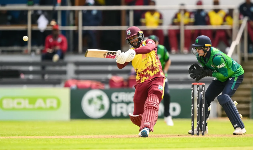 Evin Lewis Blasts West Indies to 62-Run Victory Over Ireland to Seal T20I Series 1-0