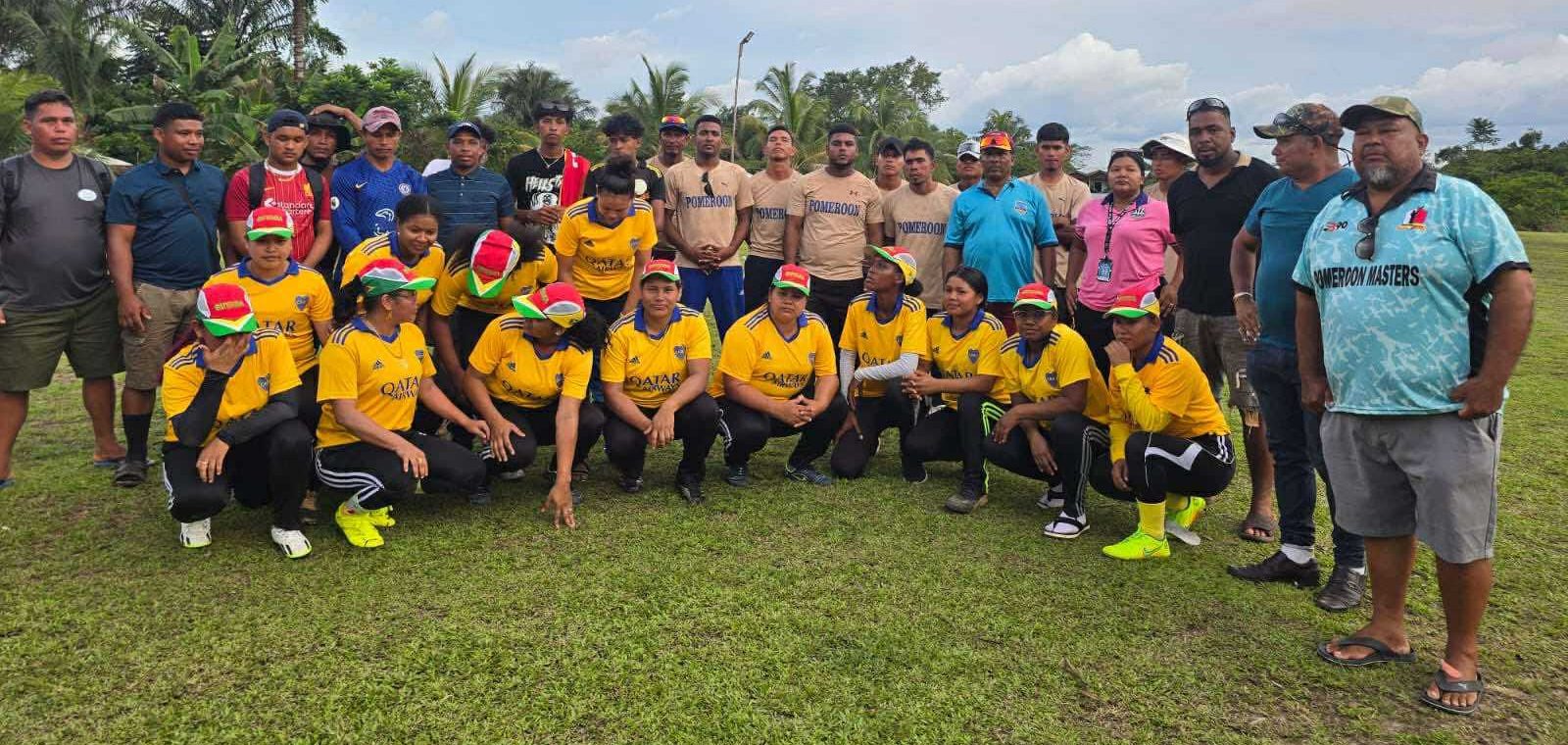 Pomeroon X1 beat Mabarum X1 last Sunday as ECB scouts for talents in Region 1