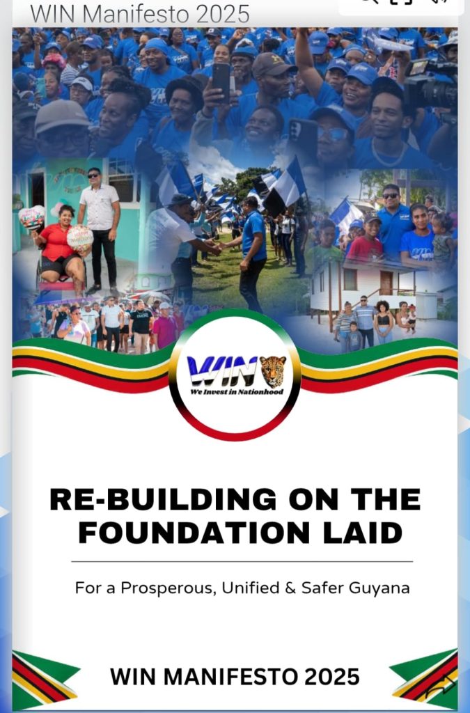 WIN unveils manifesto